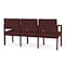 Lesro 3 Seat Tandem Seating W/ No Center Arms, 65 in W 26 in L 31.5 in H, Lenox Series LW3101 - alternate 3